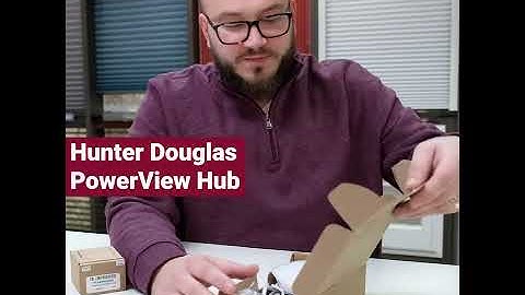 Unboxing the Hunter Douglas PowerView Hub