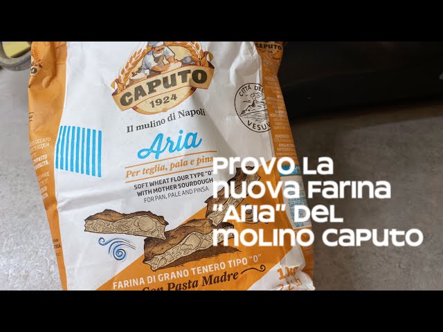 Provo la farina”Aria”del Molino Caputo idratazione 80% e tu l'hai mai  provata?Scrivilo nei commenti 