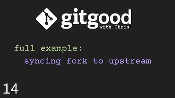 git good with Chris! - real example: syncing a fork to upstream