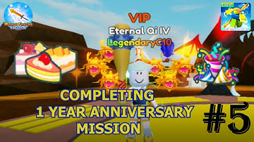 COMPLETING SERVER BOSS QUEST in Weapon Fighting Simulator - 1 Year Anniversary Episode 5