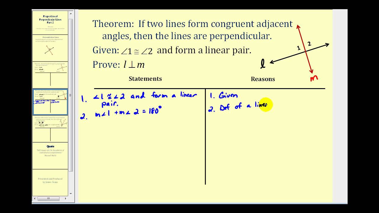 If two intersecting lines form two pairs of vertical angles, one pair of  angles will be acute, and one pair 