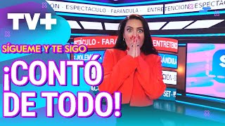 ¡Así fue la llegada de Daniela Aránguiz a Sígueme!