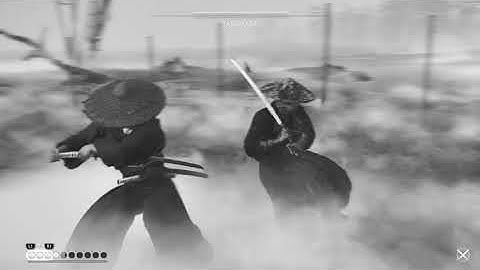 Ghost of Tsushima: Jin vs Yasumasa. (Kurosawa mode) Lethal+