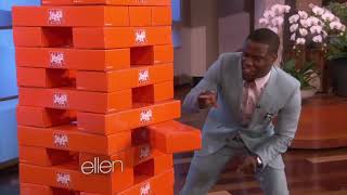 Kevin Hart and Ellen Play Jenga8