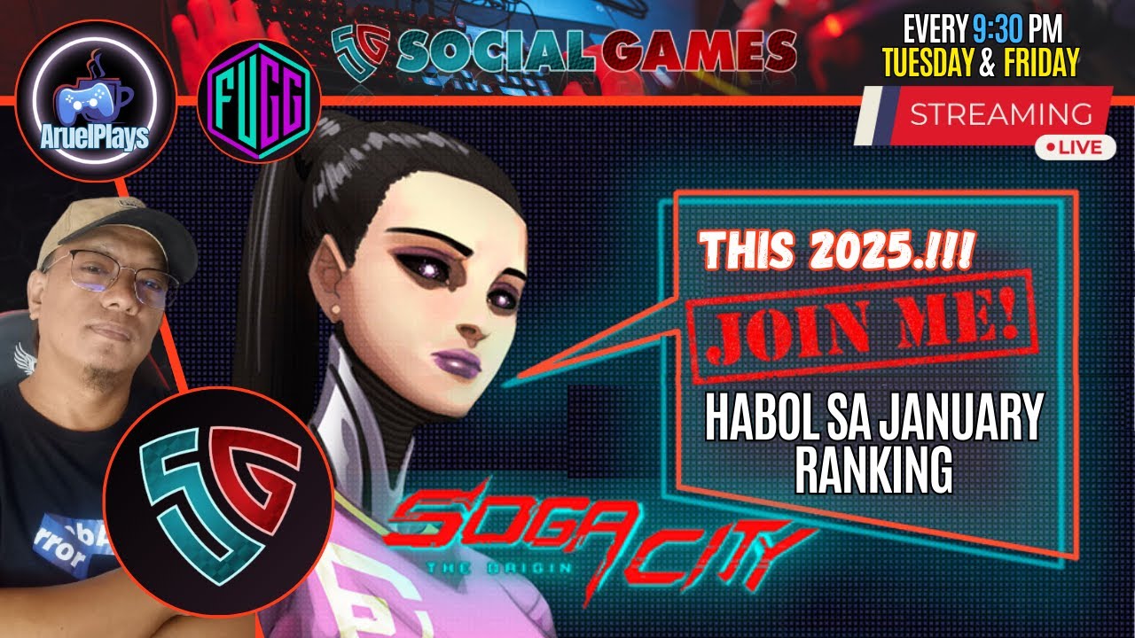 🔴[Live] Habol para sa January Rankingsayang $POL SocialGames - YouTube