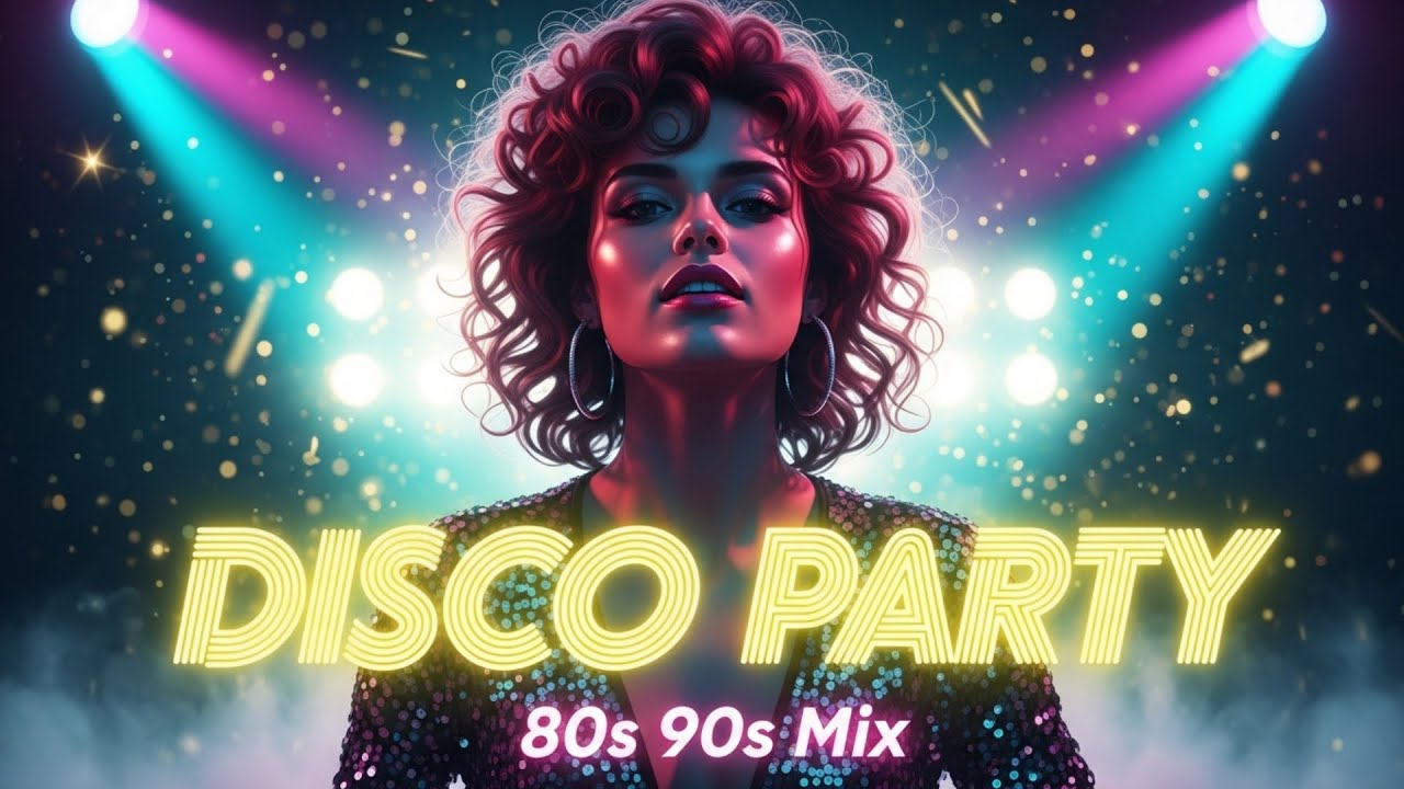 💖 Neon Romance Disco Mix | 80s/90s Love Nights & Midnight Memories