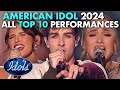 All american idol top 10 performances 2024  idols global