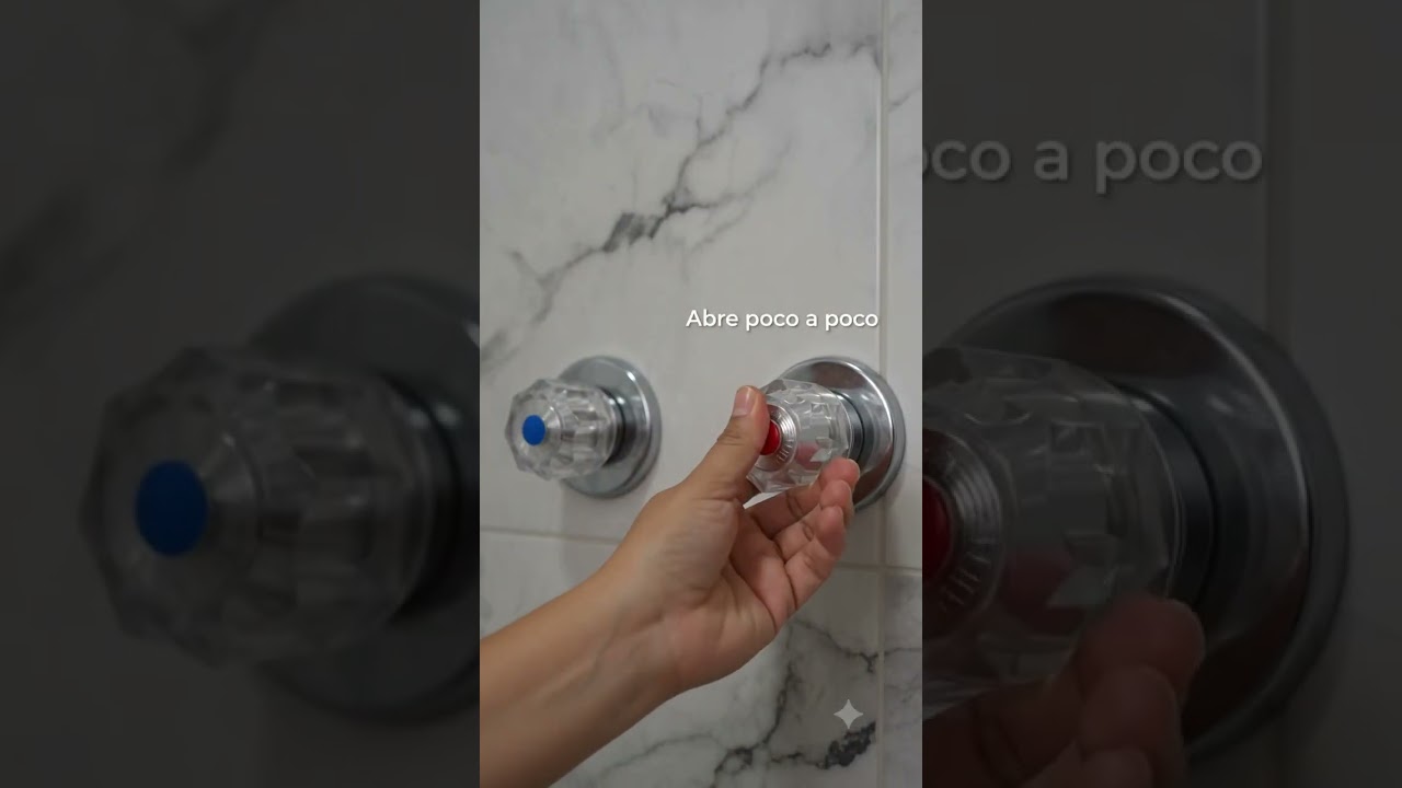 Vista previa de cómo usar la regadera