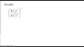 Expressions: Exponents (Part 2)