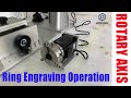 Ezcad2 rotary axis operation: how to engrave inner side or outside of rings I ring laser engraving