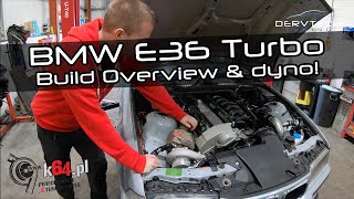 BMW E36 328i *TURBO* M52 walk around, and dyno tuning session @ E36Tuning.co.uk