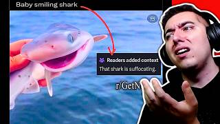 Reacting to people get community noted