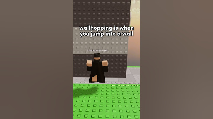 how to wallhop in Roblox (works on both mobile and pc) Useful method!!! 🔥