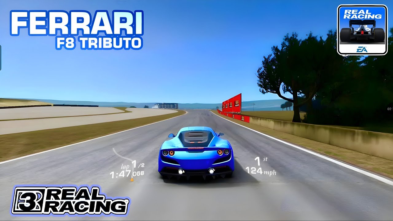 Real Racing 3 | Ferrari F8 Tributo 1st Win! [4K60FPS] 🔥 - YouTube