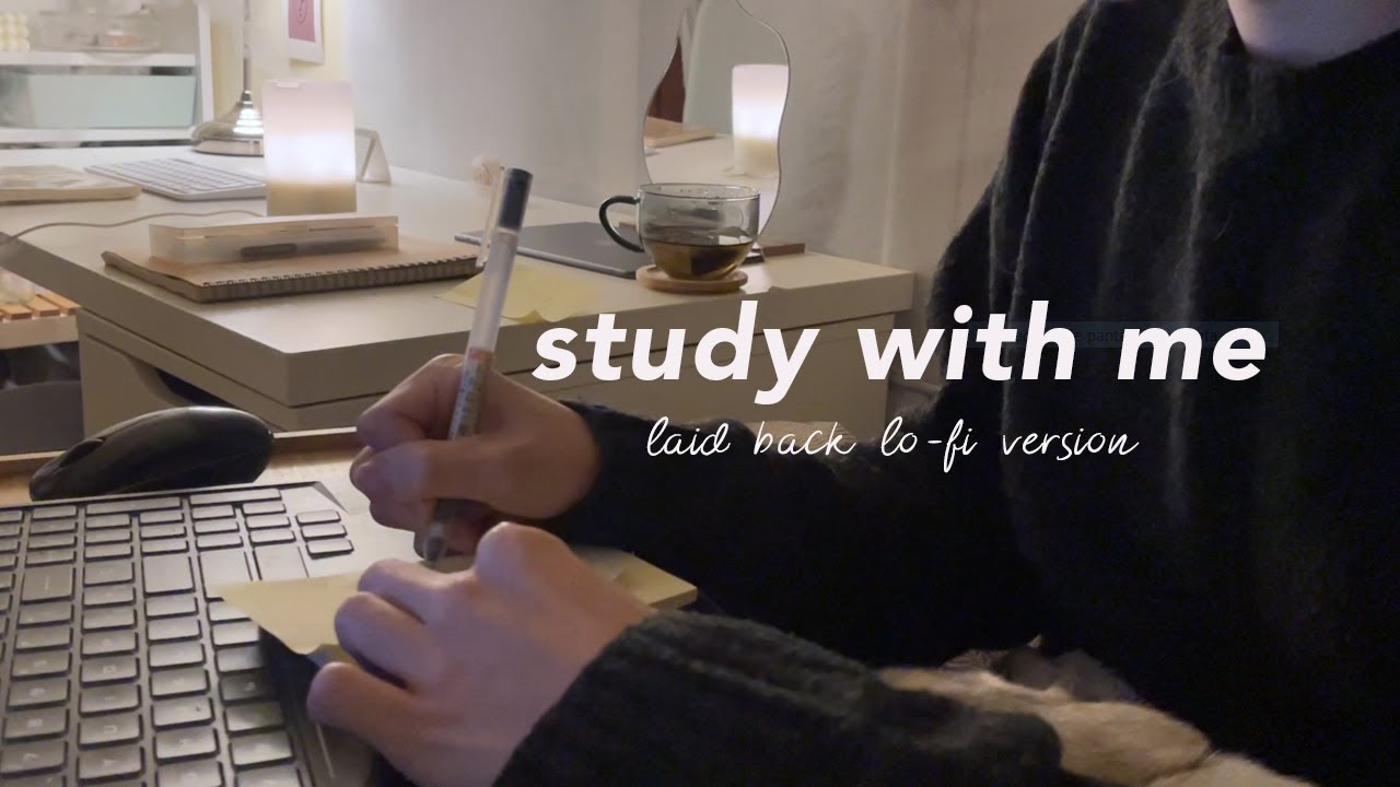 STUDY WITH ME 📚🎵 | laid back lofi music to help you relax and study, 1 ...