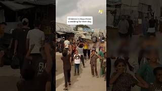Gaza Children Throw a Wedding for Their Dog