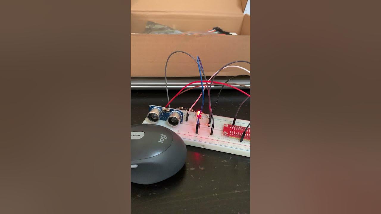 Ultrasonic Object Detection Circuit Diagram