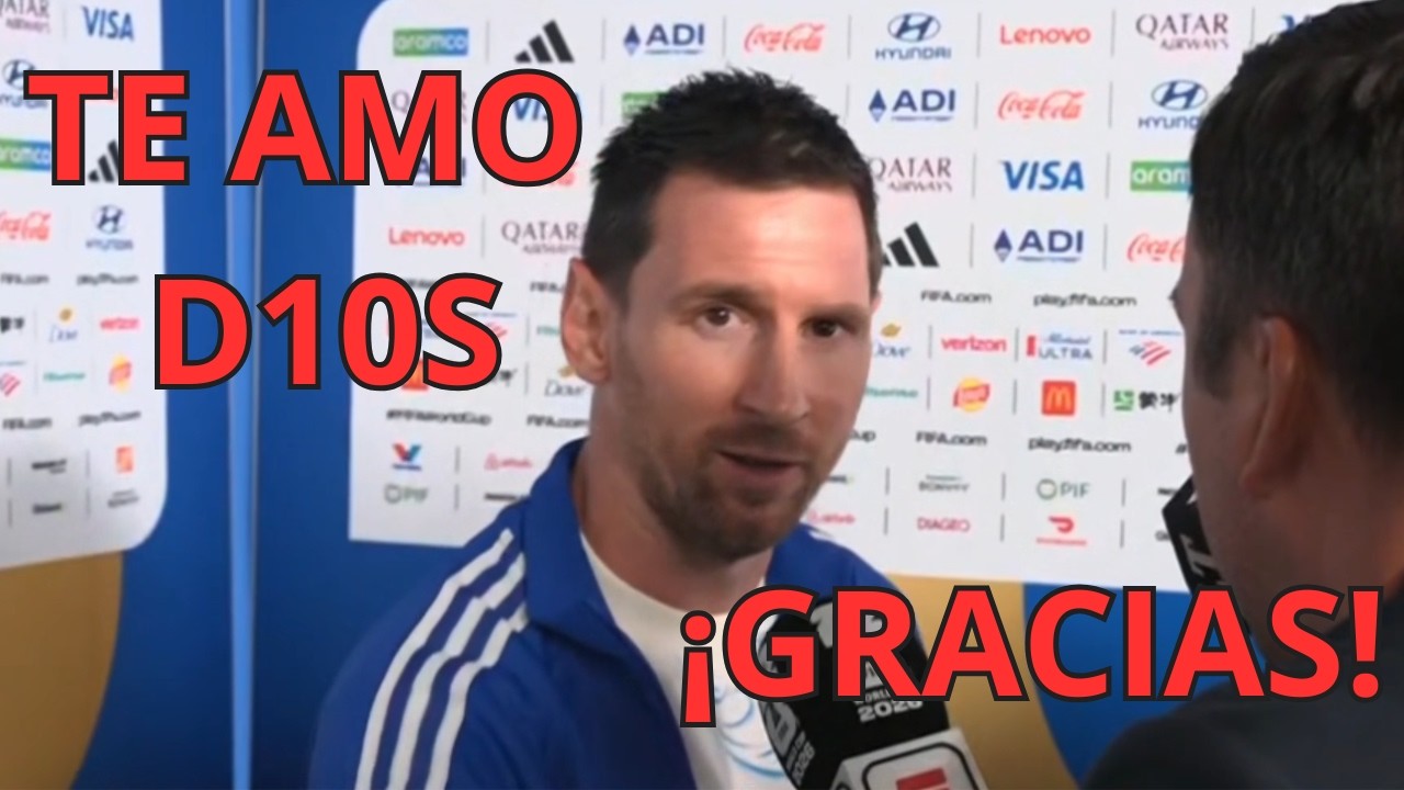 😭 MESSI NO PUDO OCULTAR SU EMOCIÓN: Argentina Está en la FINAL del Mundial | Entrevista Completa