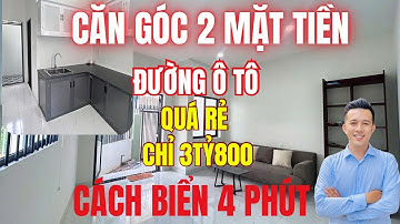 🔥CĂN GÓC 2 MẶT TIỀN-ĐƯỜNG Ô TÔ-ĐI TẮM BIỂN 4 PHÚT| QUÁ RẺ 3Tỷ800 #nhadepnhatrang #nhaganbiennhatrang