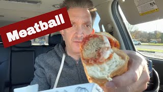 Pats Pizza Meatball Parm.  My quest continues for the PERFECT meatball.  food review