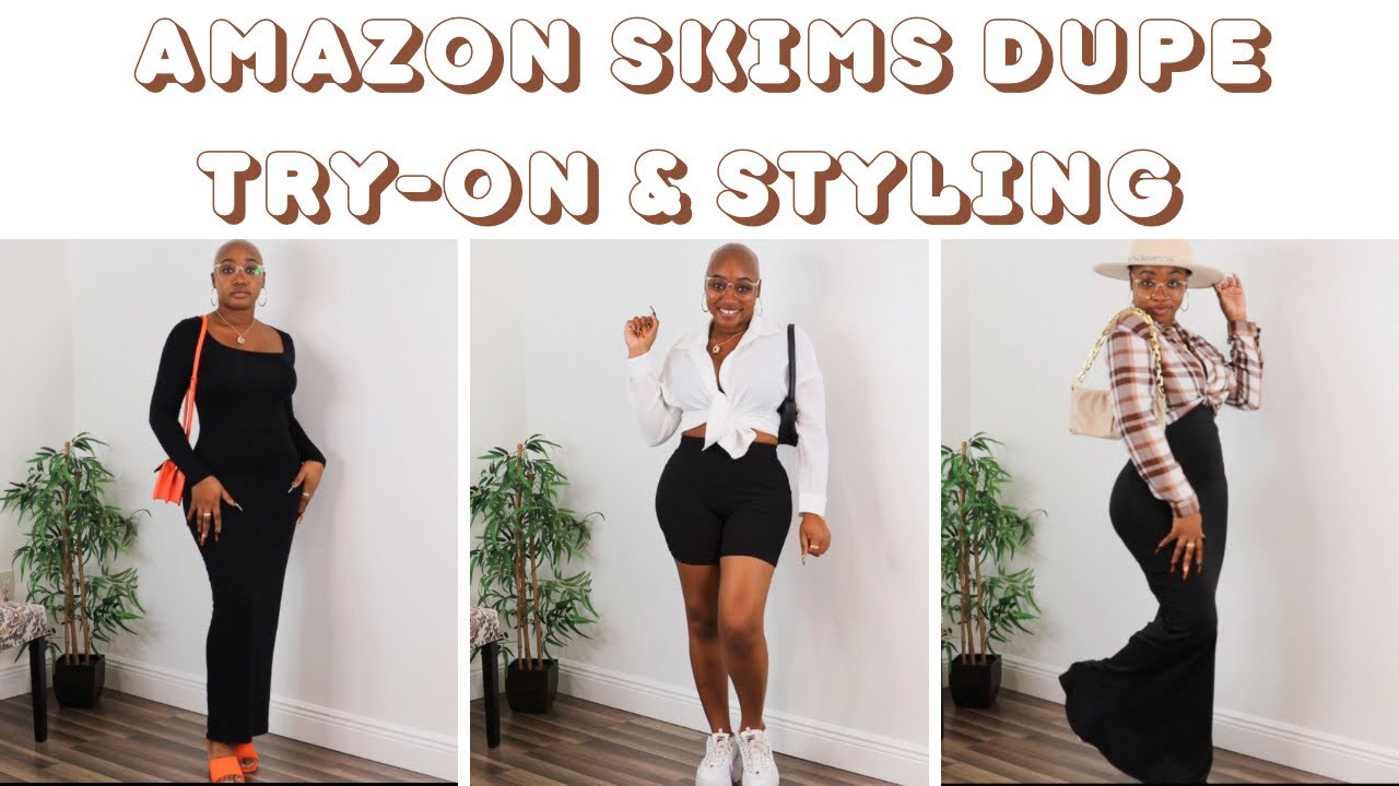 Viral  Skims Dupe Dress Try-on Haul