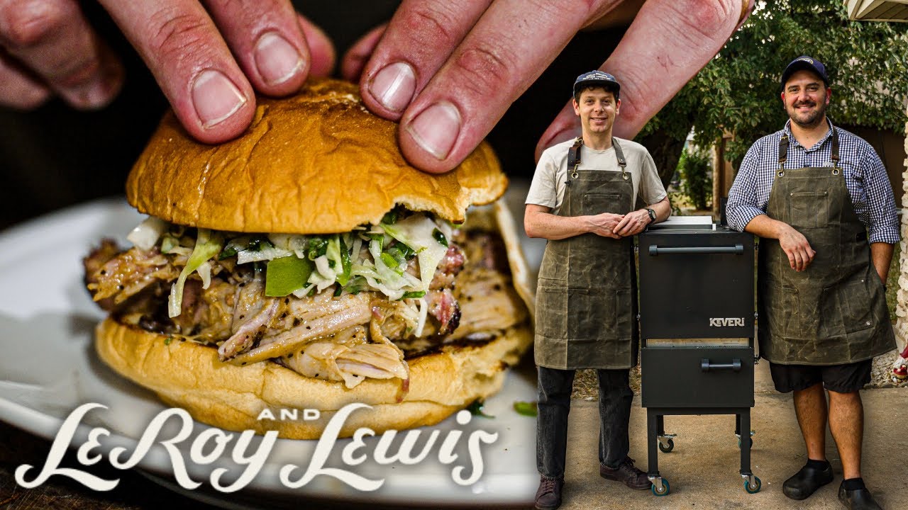 Direct Heat Pulled Pork on the Keveri H1 with LeRoy and Lewis