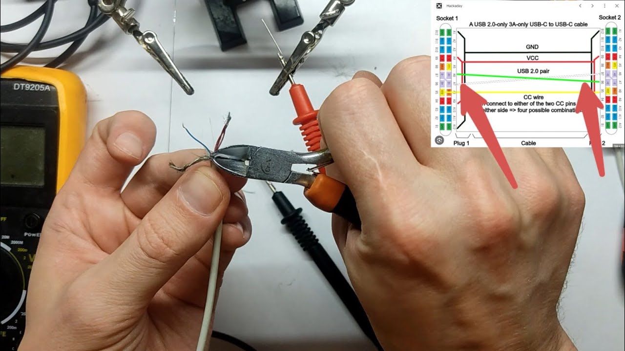 Замена штекера type-c на блоке питания
