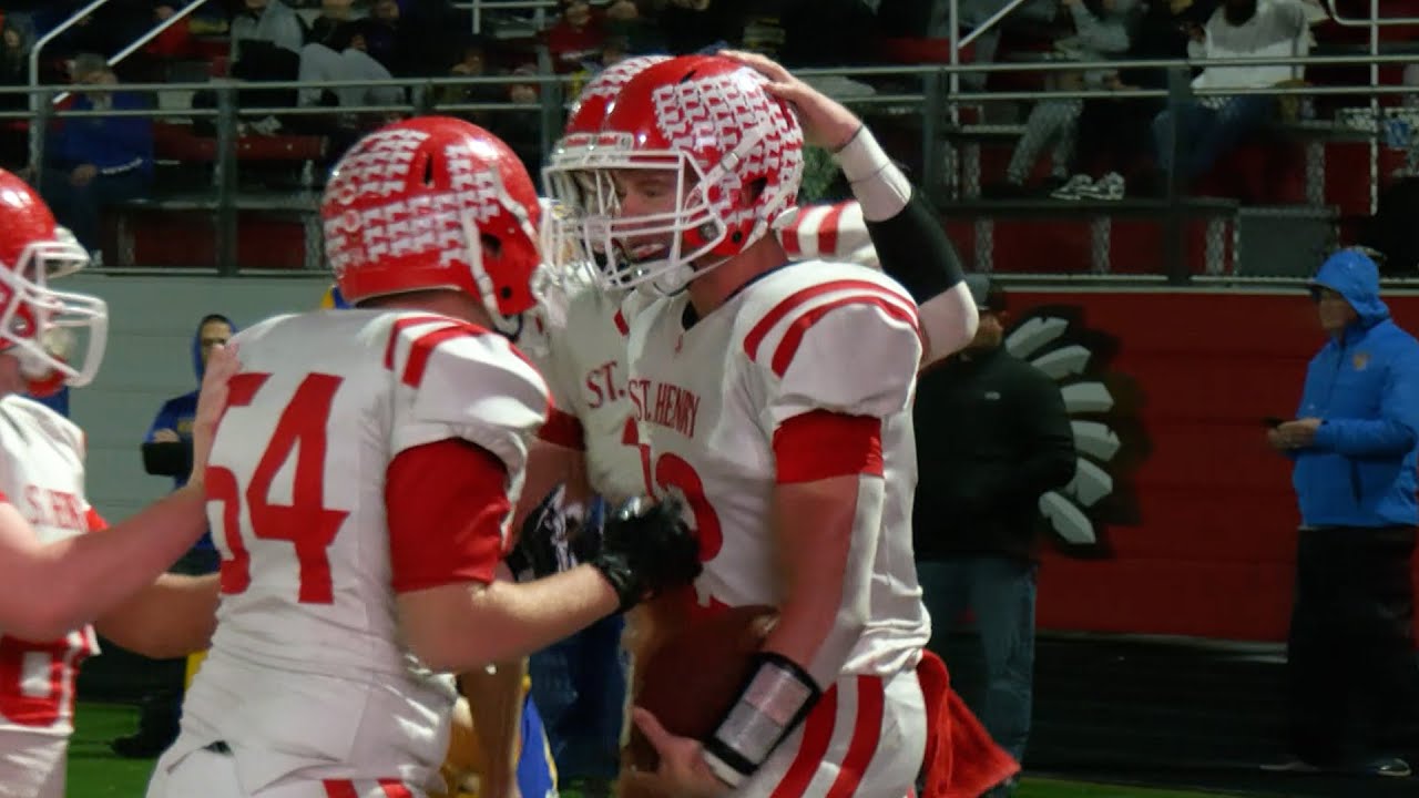 St. Henry snaps Marion Local's history 76-game win streak, winning 24-7 in the regional final