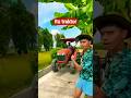tarung traktor vs mobil monster #shortvideo #funny