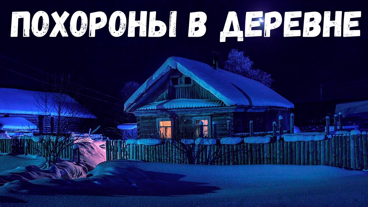 Похороны в деревне. Страшные истории.