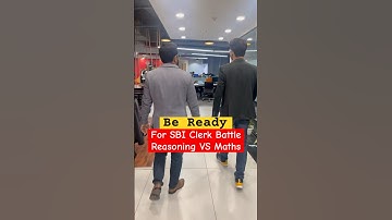 Be Ready for SBI Clerk Reasoning VS Maths Battle 👊 #reasoning #maths #sbiclerk #adda247 #shortsfeed
