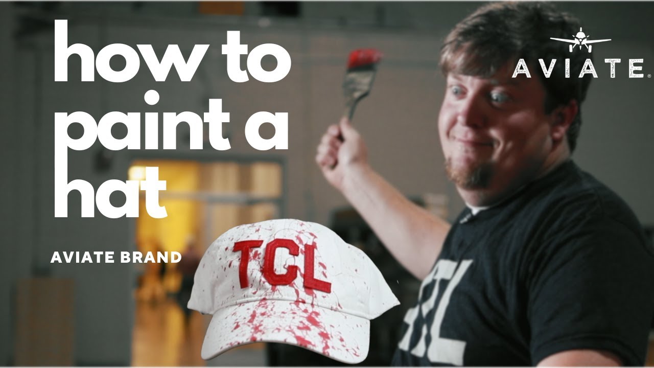 How to Paint a Hat (Aviate Style) YouTube