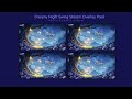 Dreamy Night Swing Stream Overlay Pack