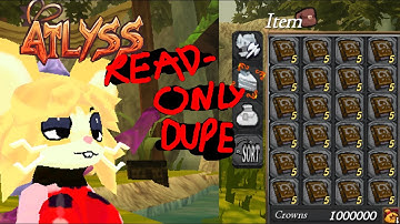 ATLYSS Read only Stash Dupe