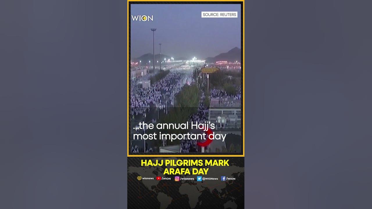 Sun rises over Arafat as Hajj pilgrims mark Arafa day | WION Shorts