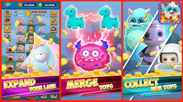 Merge Toys – Epic games and merger to merge - Gameplay Trailer (iOS - Android)