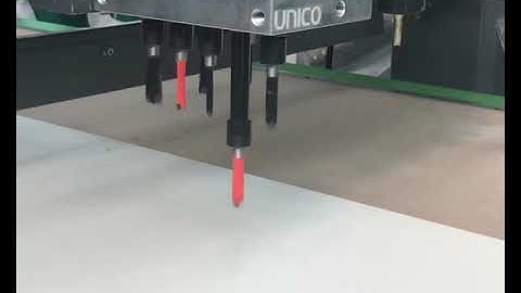 ACCTEK cnc router with boring drilling uinit head for holes