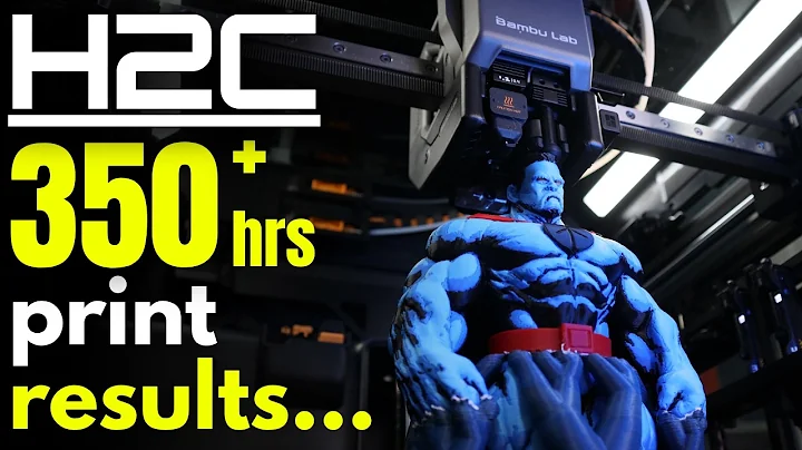 Is Bambu's NEW H2C Tool-Changer printer a REAL game-changer?  I printed over 350 hours on it to find