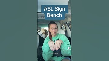 Learn How To Sign Bench in ASL for Beginners | American Sign Language #shorts