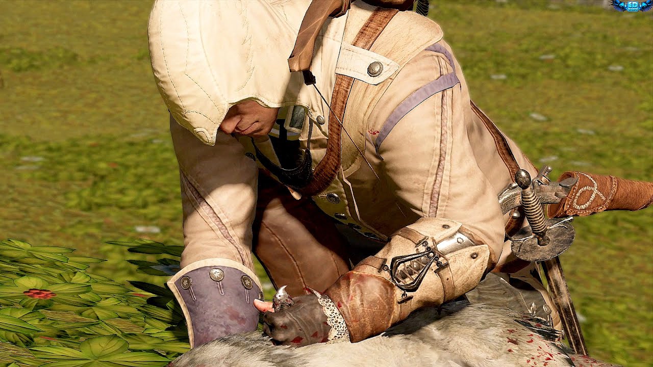 Assassin's Creed 3 Remastered Hunting Wolves , Bobcats , Elks  & Achilles Outfit PC Ultra I9 10900k