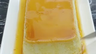 Flan Caramel a la noix de coco très facile avez 3 des ingrénion # Shorts