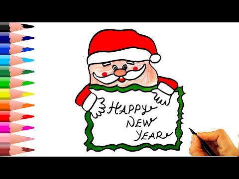 Video: Yeni Yıl Kartları Nasıl çizilir