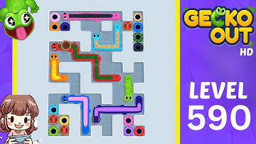 Gecko Out Level 590 Solution Walkthrough
