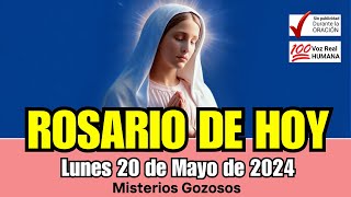 ROSARIO DE HOY Lunes 20 de MAYO GOZOSOS Guía Completa para Rezar el Rosario Correctamente