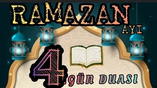 4. Gün Iftar Ve Sahur Duasi Hoşgeldi̇n Ya Şehri̇ Ramazanresi̇mli̇dualimesajlari