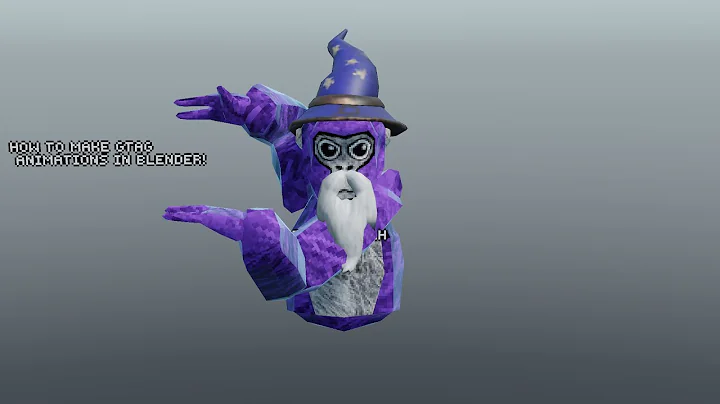 How to Make Gorilla Tag Animations in Blender