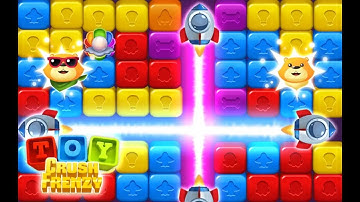 Toy Crush Frenzy - tap match 3 game - JUST GAMEPLAY!