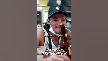 Alcoholic to Bodybuilder Champion Transformation #shorts