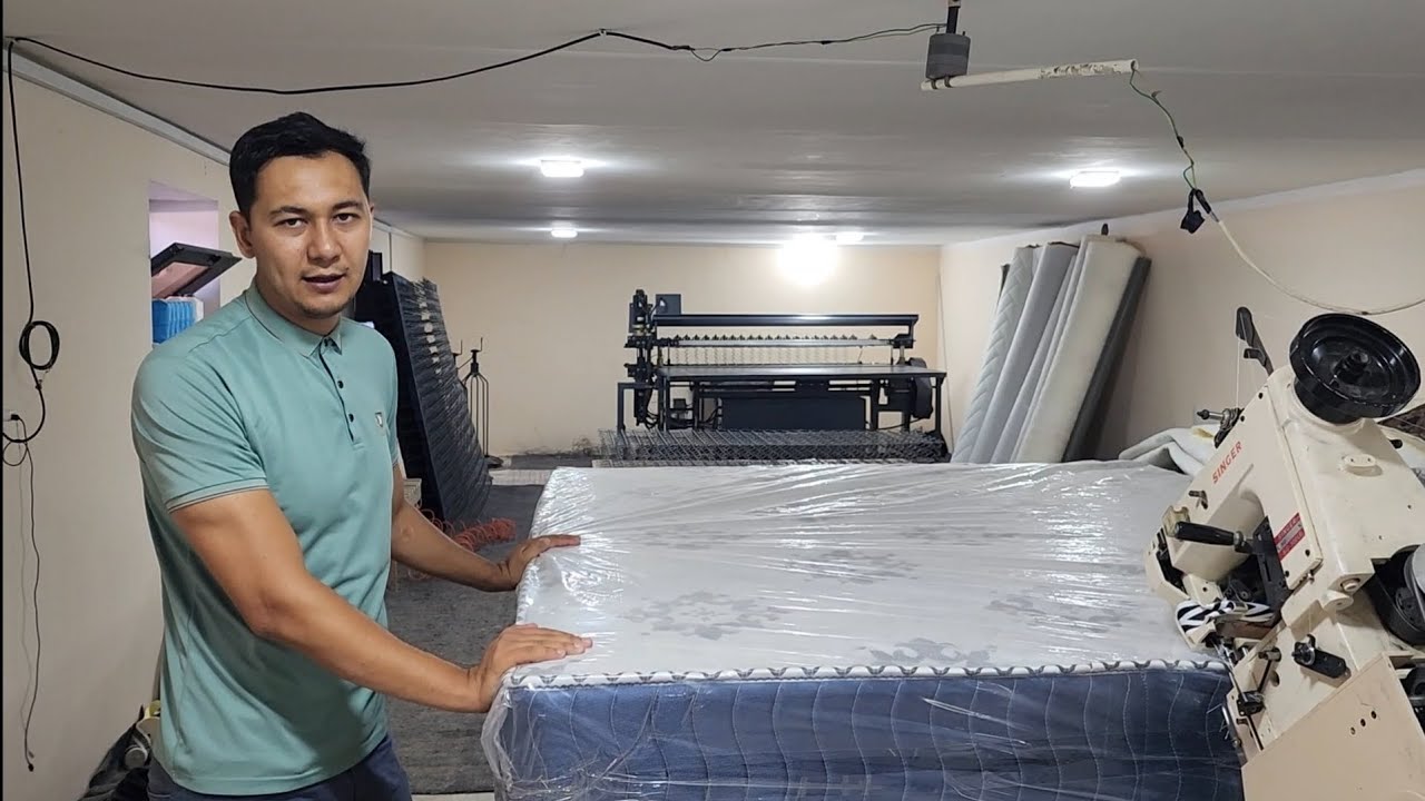 (BARAKA BOLDI) MATRAS ISHLAB CHIQARISH STANOKLAR. SOTILGAN.