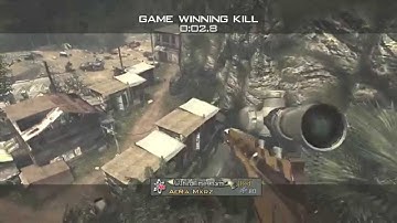 REBRANDING! MW3 Out of the Map Private Match Trickshot!